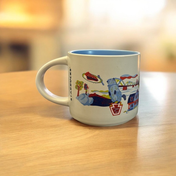 Starbucks Pennsylvania Discovery Series Souvenir 14oz Mug - Multicolor 2024 - Picture 4 of 7